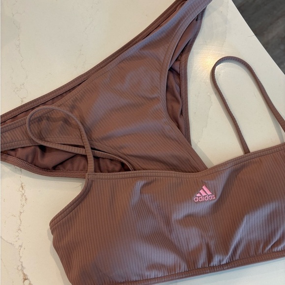 Adidas Brown Bikini Set Smooth Sheen - Picture 1 of 3